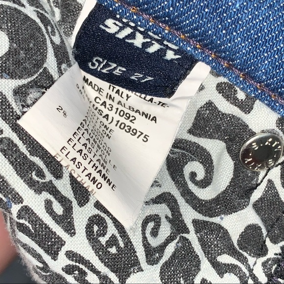 MISS SIXTY NWT OPRAH REGULAR SLIM mid rise blue denim JEANS TROUSERS SIZE 27 NWT - Picture 15 of 15